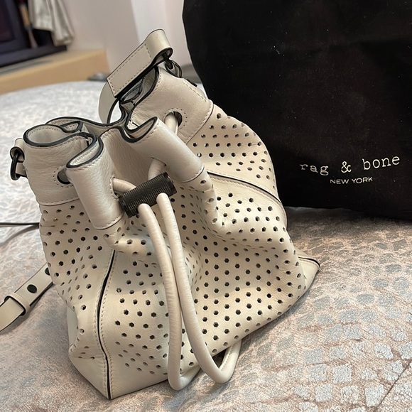 White Rag and Bone Leather Crossbody - Picture 2 of 7